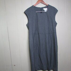 Doncaster Sleeveless Dress 14 Plaid Black